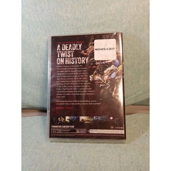 Drifters Battle in a Brand New World War Episodes 1-12 DVD NEW SEALED Anime - Picture 2 of 2